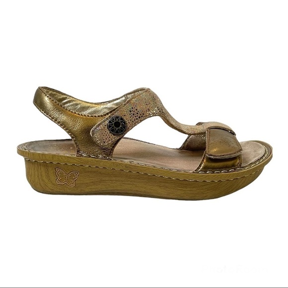 Alegria Shoes - Alegria Kendra metallic sandals sz 37